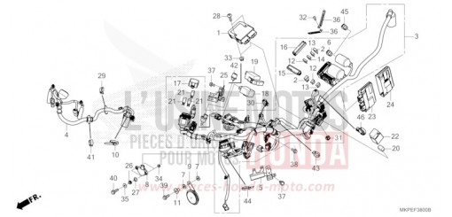 IMPIANTO ELETTRICO CB500FAN di 2022